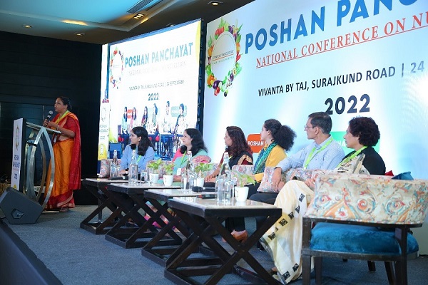 National Conference on Nutrition- Poshan Panchayat 2022 held at Vivanta by Taj, Surajkund on 24th Sept'22