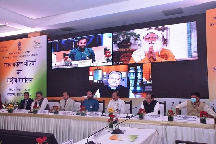 The three-day National Conference of State Tourism Ministers begins in Dharamshala, Himachal Pradesh