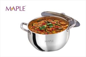 http://Maple%20Ideas%20positions%20premium%20stainless-steel%20kitchenware%20as%20flagship%20product%20line%20for%20modern%20Indian%20Households